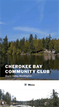 Mobile Screenshot of cherokeebaycc.com